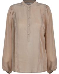 Summum Blouse Taupe 2s2617-11509 720 - Brown