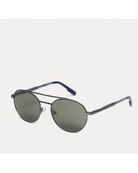 Hackett Round Sunglasses - Grey
