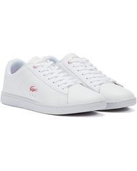 Lacoste Carnaby Sfa S Leather Sneakers - White