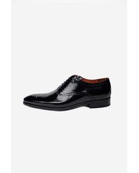 Jeffery West Men's Polished Leather Shoes Black 