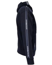 armani cropped hoodie