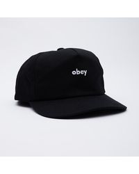 Obey Hats for Men - Up to 58% off at Lyst.com.au