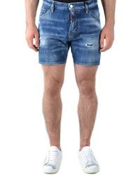 dsquared jean shorts