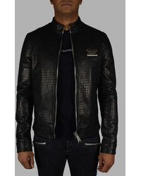 Men's Philipp Plein Leather jackets 