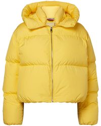 Yellow Padded and down jackets for Women | Lyst