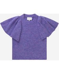 Munthe Cabs Sweater - Purple