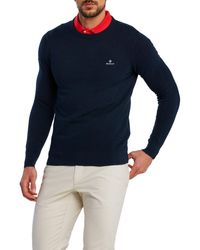 GANT Crew neck sweaters for Men | Online Sale up to 60% off | Lyst