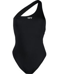 off white one piece bathing suit