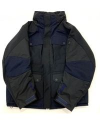 White Mountaineering Gore-tex Infinium Primaloft® Padded Jacket Navy - Blue