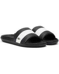 Lacoste Womens Croco Slide 319 4 Us Cfa Open Toe Sandals 