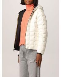 k way long puffer jacket