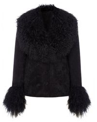 charlotte simone leopard coat