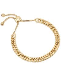 Coco & Kinney Charlotte Chain Bracelet In Gold - Metallic