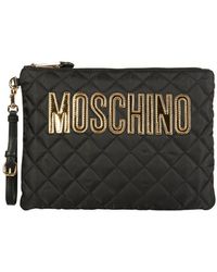 moschino clutch bag