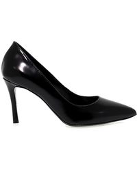 Guido Sgariglia Sga33034 Leather Court Shoes - Black
