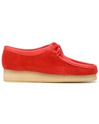 women's clarks wallabee shoes