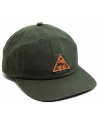 Deus Ex Machina Voyager Waxed Cap - Olive One Size, - Green