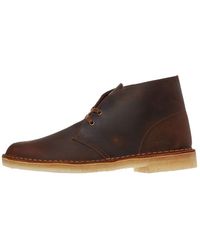 clarks men's desert boots sale