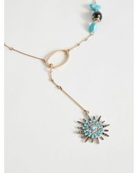 Weekend by Maxmara Weekend By Maxmara Ghiotto Long Necklace Os - Blue