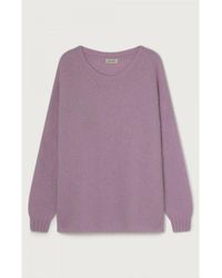 American Vintage Pinobery Jumper Aloe Vera in Green | Lyst