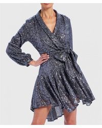 forever unique silver dress