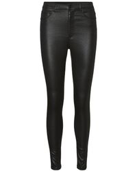 Esprit Denim Coated Skinny Jean in Black | Lyst