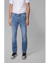 BOSS by HUGO BOSS Slim jeans for Men - Up to 72% off at Lyst.com