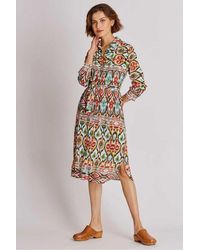 Rene' Derhy Axelle Ikat Print Dress - Multicolour