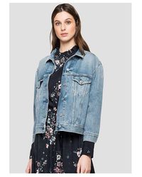 replay shearling jacket