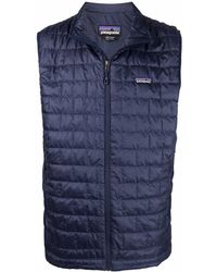Patagonia Nano Quilted Gilet - Blue