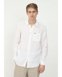 napapijri linen shirt