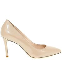 Guido Sgariglia Leather Court Shoes - Natural