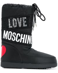 love moschino moon boot