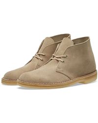 clarks khaki desert boots