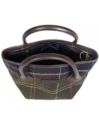 barbour mini tote bag