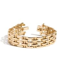 AUrate New York - Panther Chain Link Bracelet - Lyst