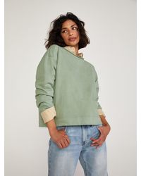 AVLN Studio Comfs Organic Cotton Sweatshirt - Green