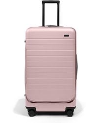 Away Travel - Topside Medium Checked Suitcase Trunk - Lyst