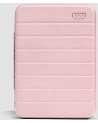 Away Travel - Medium Checked Suitcase Tech Case - Lyst