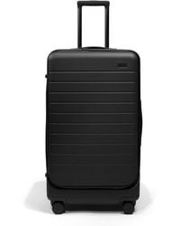Away Travel - Topside Medium Checked Suitcase Trunk - Lyst