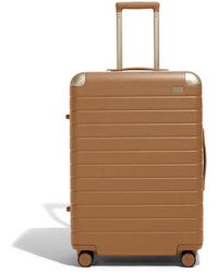 Away Travel - The Aluminum Edge Medium Checked Suitcase - Lyst