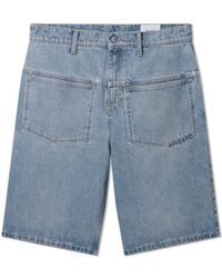 Axel Arigato - Invert Denim Shorts - Lyst