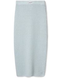 Axel Arigato - Column Crochet Skirt - Lyst