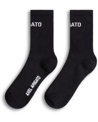 Axel Arigato - Stretch Cotton-Blend Logo Socks - Lyst