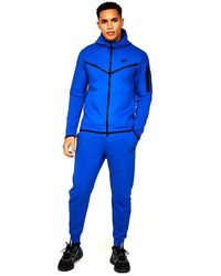 Nike Tech Fleece Tapered Sweatpants Royal Blue