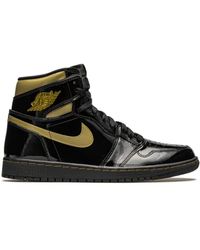 nike metallic high tops
