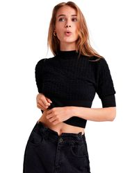 Desigual T-Shirt Sleeveless Tiglits Woman Black Camiseta para Mujer