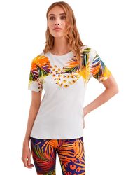 Desigual T-Shirt Larisa Camiseta para Mujer