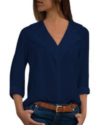 Royal Blue Tops for Women - Up to 65 