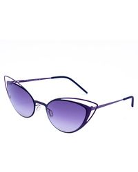 Italia Independent - Purple Metal Sunglasses - Lyst
